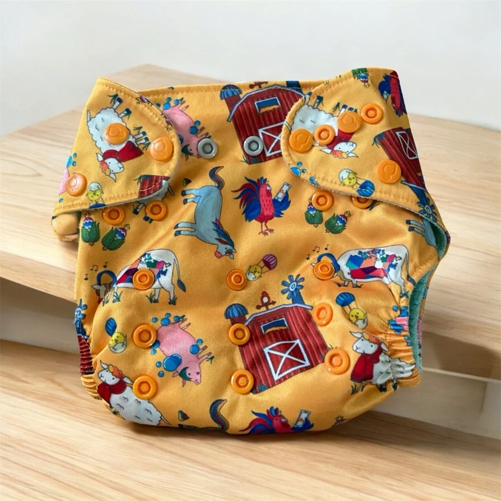 Eco-Friendly Print Cloth Diaper